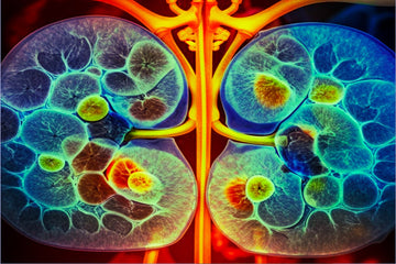 interpretation of Ai about how kidneys are full of colors