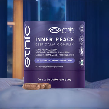 Inner peace - best Ashwagandha Supplement for Sleep aid and Relaxation.