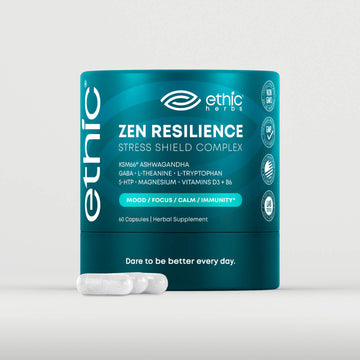 Best ashwagandha supplement for stress and mood support - zen resilience Ethic herbs