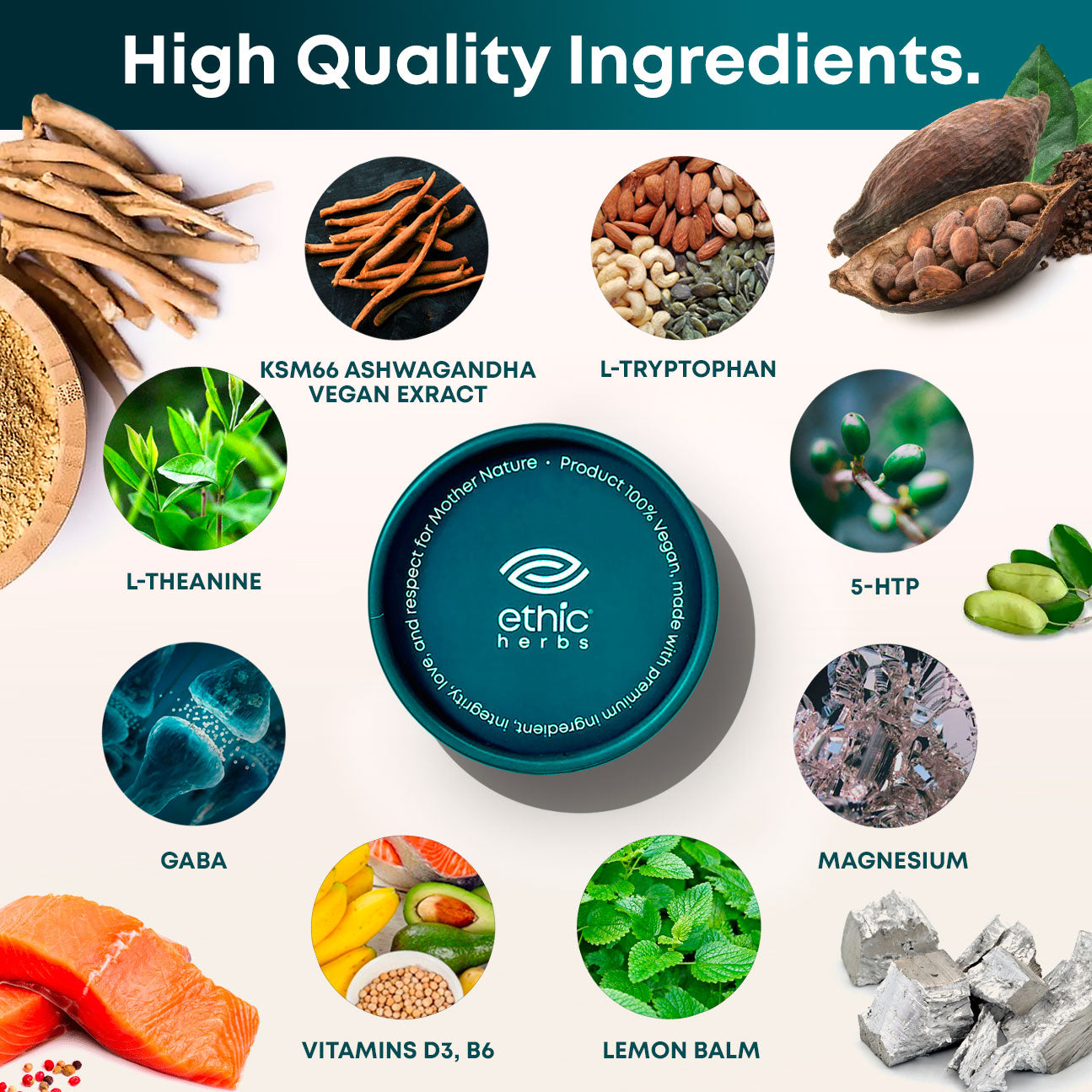 Zen Resilience Theanine and Gaba Calm Supplement